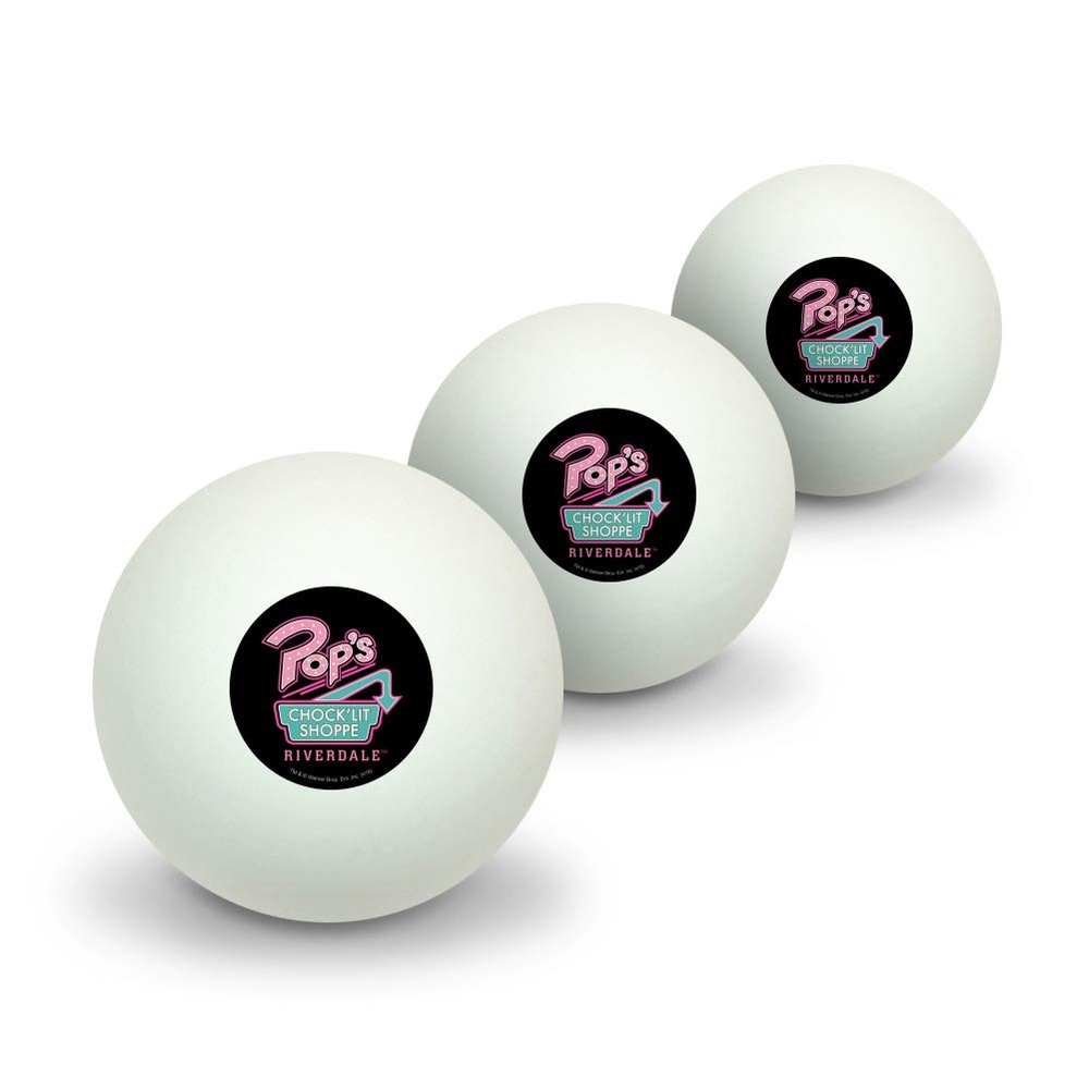 GRAPHICS & MORE Riverdale Pops Chock'lit Shoppe Novelty Table Tennis Ping Pong Ball 3 Pack