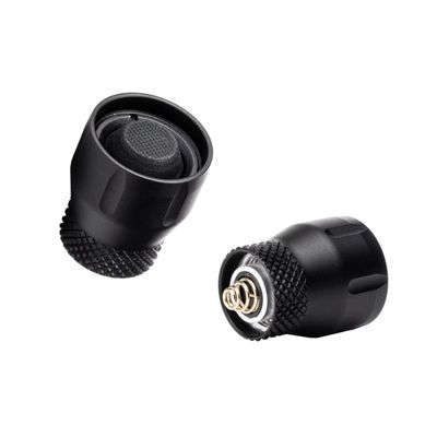 Z-BOLT Clicky Style Tailcap for SF Weapon Lights & Blazer LEP & LED 18350/18650 Light Bodies - Black Finish (SF Z68 Equivalent)
