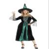 Grebrafan Witch Costume for Women Halloween Dresses Gothic (Large, Green) view 4