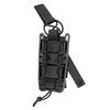 Beretta Single Rapid Access MOLLE 1000D Nylon Adjustable Retention Magazine Pouch, Black view 2