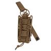Beretta Single Rapid Access MOLLE 1000D Nylon Adjustable Retention Magazine Pouch, Coyote view 2