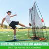 GoSports Football 7 ft x 4 ft Kicking Net - Sideline Practice for Punting or Place Kicks, Ultra-Portable Design with Weighted Sandbag view 2