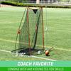 GoSports Football 7 ft x 4 ft Kicking Net - Sideline Practice for Punting or Place Kicks, Ultra-Portable Design with Weighted Sandbag view 4