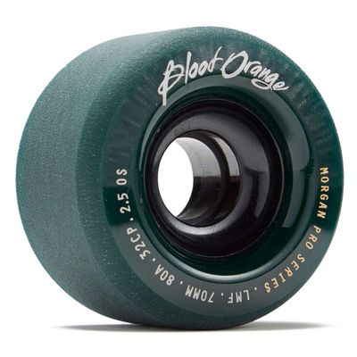 Blood Orange Morgan Pro Longboard Wheels - 70mm 80a - Midnight Green