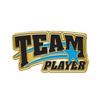 1" x.5" Team Player Lapel Pins, Recognition Pins Great Team Player Recognition Gold Lapel Pins To Appreciate A Job Well Done 50 Pack view 1