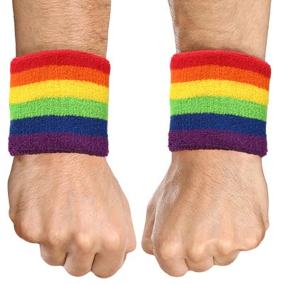 Tough Headwear Sports Wristbands - Arm Bands, Wrist Band, Wrist Bands for Men & Women - Sweat Band for Wrists - Tennis Baseball Football Wristbands