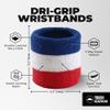 Tough Headwear Sports Wristbands - Arm Bands, Wrist Band, Wrist Bands for Men & Women - Sweat Band for Wrists - Tennis Baseball Football Wristbands view 3