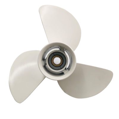 Aluminum Outboard Propeller Boat Prop 13 1/2X15 for Yamaha T50/T60/70/75/80/90/F100/115/130HP K Series 6E5-45947-00-EL