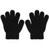 Cooraby 3 Pairs Winter Kids Gloves Warm Stretchy Knitted Magic Gloves Full Finger Mittens (Colors A, 5-11 Years) view 4