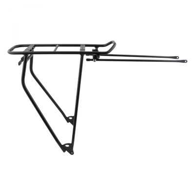 Racktime Unisex - Adult Boostit Carrier, Black, 1 Size