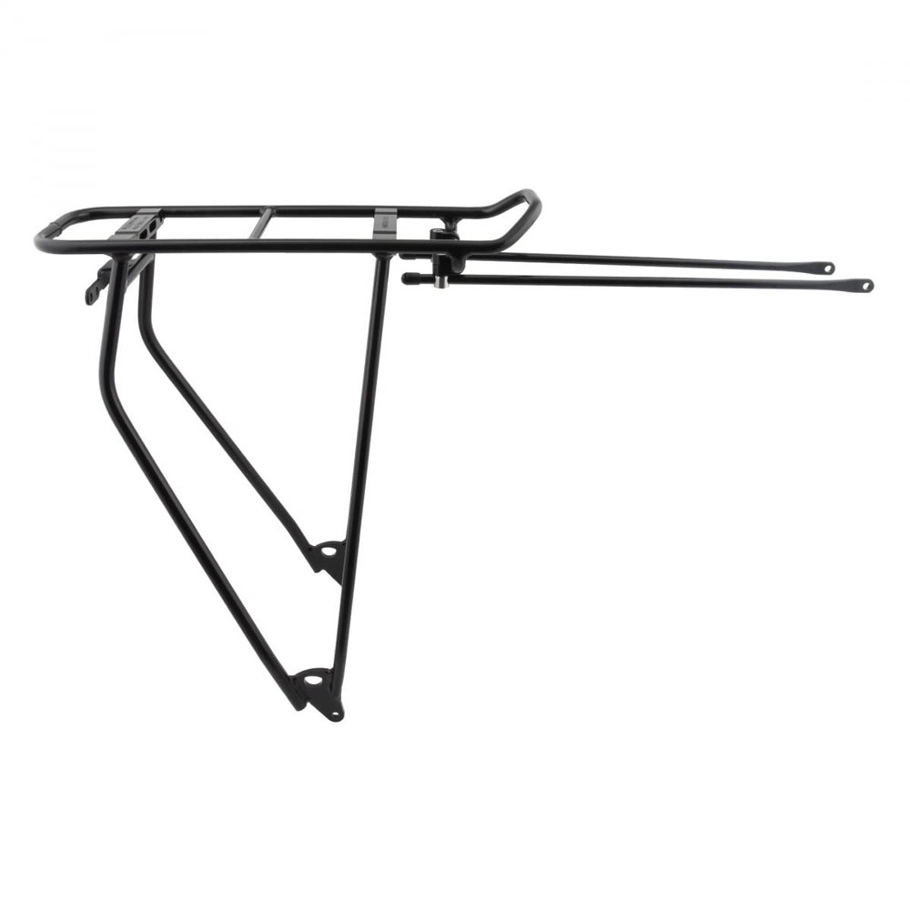 Racktime Unisex - Adult Boostit Carrier, Black, 1 Size