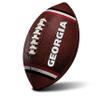 Franklin Sports Georgia Bulldogs Junior Football - PVC Football with Embossed Team Logos - College NCAA Official Licensed Product view 1