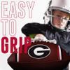 Franklin Sports Georgia Bulldogs Junior Football - PVC Football with Embossed Team Logos - College NCAA Official Licensed Product view 3