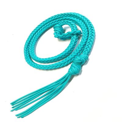 over and under whip turquoise green horse tack