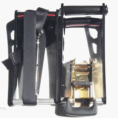 Archery Compound Bow Press Aluminium Alloy Bow Press Portable Bow Press String Bow Accessory for Tuning Hunting Shooting Outdoor (Black)