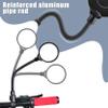 Newlight66 Bike Mirror, Adjustable Handlebar Rear View Mirrors For Mountain Road Bike Bicycle Electric Motorcycle (Black-2PC) view 2