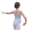 118241022 Tank Mesh Ballet leotards Kids Ballet Leotards (M/C, Fog Blue) view 2