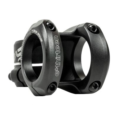 e*thirteen Base 35 Mountain Bike Stem - 35mm Bar Clamp, 6061 Aluminum, 40mm/50mm Length, Stealth Black, T25 Hardware, MTB Cross Country Enduro Trail Downhill Riding
