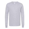 Bella + Canvas Youth Jersey Long-Sleeve T-Shirt S ATHLETIC HEATHER view 1