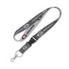 Georgia Bulldogs UGA Lanyard with Detachable Buckle, 1" - Grey view 1