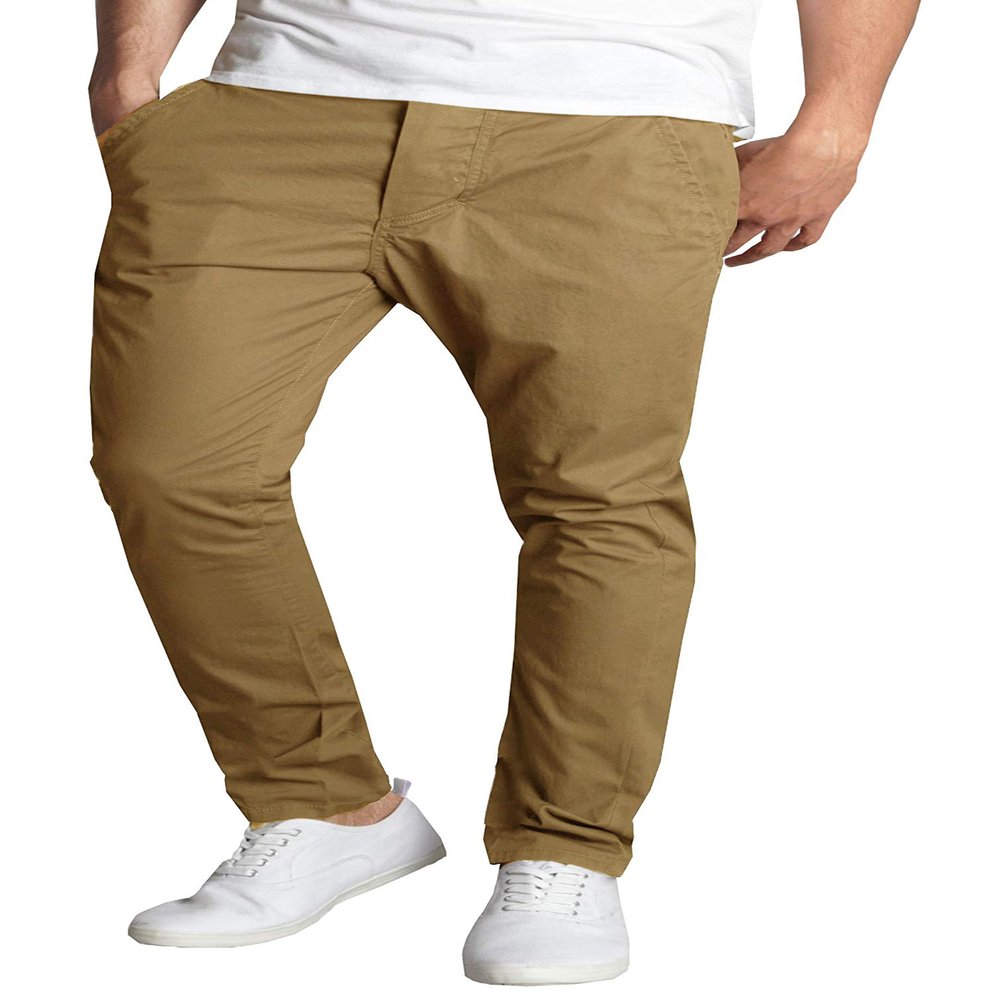 Galaxy by Harvic Slim Fit Men's Stretch Chino Pants (38X30, 800-Timber)
