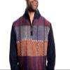 Stacy Adams Men's Sweater, GEO Square Design (Medium, Navy) view 3