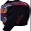 Stacy Adams Men's Sweater, GEO Square Design (Medium, Navy) view 4