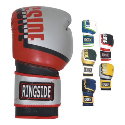 Ringside Bullet Sparring Boxing Gloves - High-Performance Synthetic Leather for Boxing, MMA, Muay Thai - Secure Fit, Ventilated Comfort for Men & Women, Ideal for Training & Combat Sports