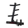 CAP Barbell Olympic Plate Tree Storage Rack for Weights and Bar, Black view 1