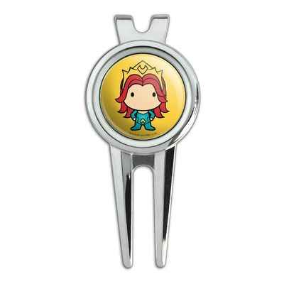 GRAPHICS & MORE Aquaman Movie Mera Chibi Character Golf Divot Repair Tool and Ball Marker