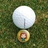 GRAPHICS & MORE Aquaman Movie Mera Chibi Character Golf Divot Repair Tool and Ball Marker view 3