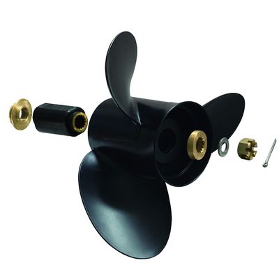 Aluminum Outboard Cupped Propeller Boat Prop 14 1/2x19 Replacement for Honda BF115/135,150/200/225/250HP