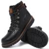 EYUSHIJIA Men's Waterproof Snow Boots Hiking Boot (10, Black-B-Fur Lining) view 2