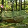 Camping Hammock 2 Person Hammocks with Net, Tent, Tree Straps Heavy Duty Waterproof Lightweight Nylon Portable Hammock for Hiking Outdoor Travel Beach Survival Backyard view 2