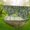 Camping Hammock 2 Person Hammocks with Net, Tent, Tree Straps Heavy Duty Waterproof Lightweight Nylon Portable Hammock for Hiking Outdoor Travel Beach Survival Backyard view 3