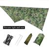 Camping Hammock 2 Person Hammocks with Net, Tent, Tree Straps Heavy Duty Waterproof Lightweight Nylon Portable Hammock for Hiking Outdoor Travel Beach Survival Backyard view 4
