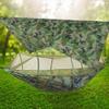 Camping Hammock 2 Person Hammocks with Net, Tent, Tree Straps Heavy Duty Waterproof Lightweight Nylon Portable Hammock for Hiking Outdoor Travel Beach Survival Backyard view 3