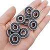 10 Pack 608-RS Ball Bearing - Double Rubber Sealed Shielded Miniature Deep Groove 608rs Bearings for Skateboards, Inline Skates, Scooters, Roller Blade Skates, Long Boards (8mm x 22mm x 7mm) view 4