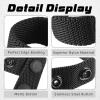 WILLBOND 8 Pcs Belt Keepers for Duty Belt 2-1/4 Wide with Double Snaps Nylon Tactical Loop Keeper Holder for Police Officer Fixing Security Military Equipment Accessories(Black) view 4