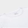 Womens Lightweight Baselayer Crew Top, White, Size Medium view 4