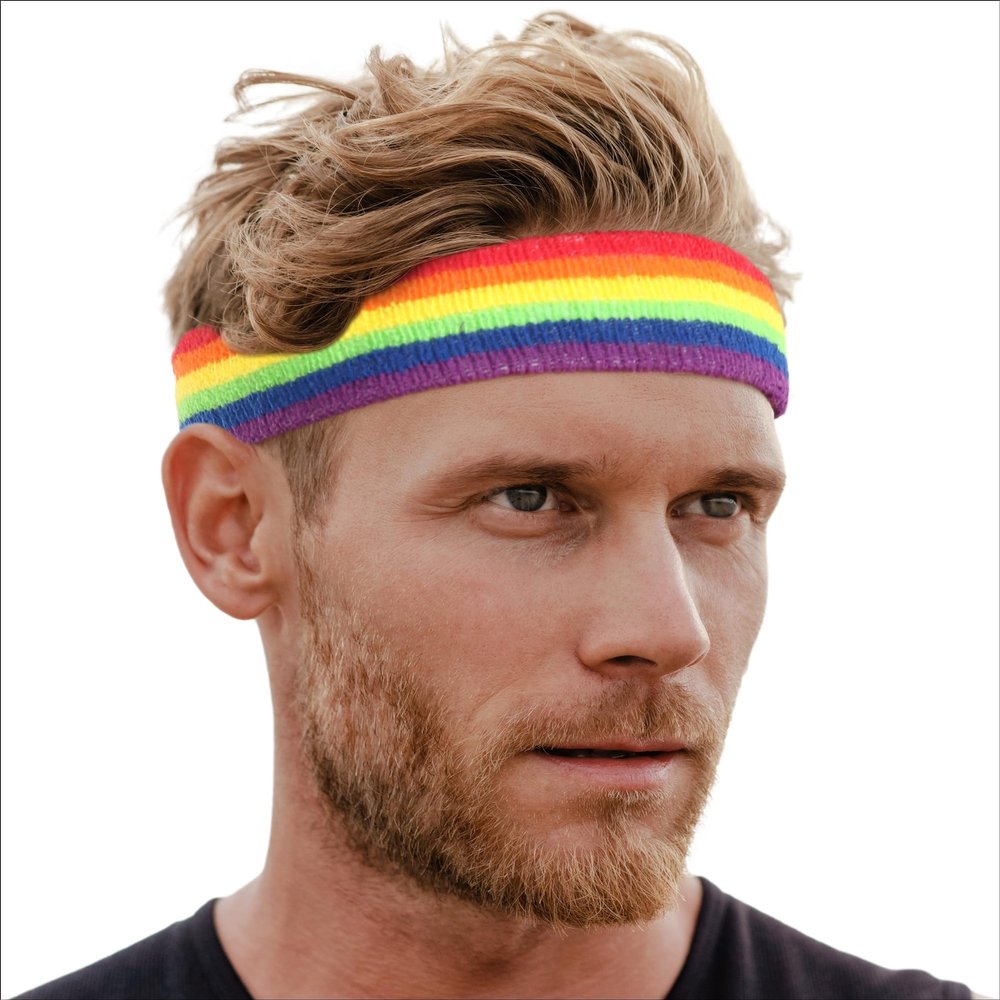 Tough Headwear Terry Cloth Headband - Sweat-Wicking Running Head Band - Basketball Accessories - Headband for Washing Face - Multicolor