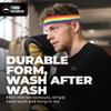 Tough Headwear Terry Cloth Headband - Sweat-Wicking Running Head Band - Basketball Accessories - Headband for Washing Face - Multicolor view 4