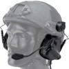 Evike x Earmor M32H MOD3 Tactical Communication Hearing Protector for ARC Fast MT Headpros (Color Black) view 1