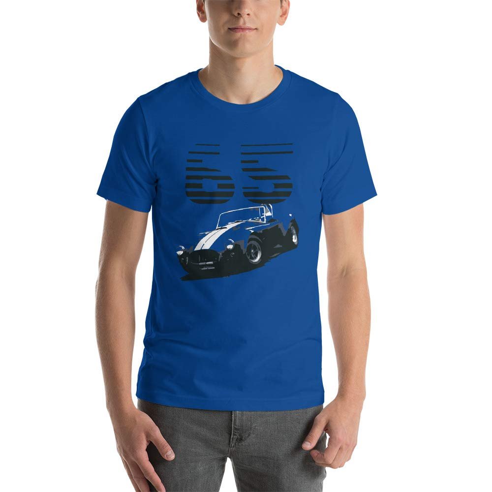 1965 high-Performance Pony car Cobra 427 Short-Sleeve Unisex T-Shirt True Royal
