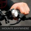 OPTIKS 210 Front & Rear LED Bike Light USB Rechargeable Compact Super Bright Bicycle Scooter Optical Lens (1 Pack) view 2