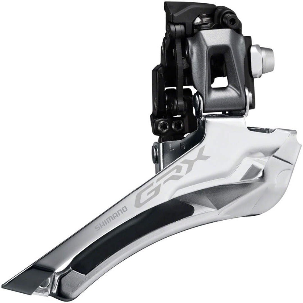 Shimano GRX FD-RX810-F 2 x 11 Speed Braze-On Front Derailleur, 50t max Chainring