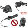 Z-BOLT Dual Switch Cable Port Tailcap for 3V/6V Lights - Blazer IR, LEP, & LED 18350/18650 Lights - Compatible with SF M300/340/M600/640DF Lights - Black Finish (DS00 Type Functionality) view 4