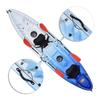 2 Pcs Kayak Canoe Boat Side Mount Carry Handle with Bungee for Outdoor Sport Accessories view 3