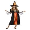 Grebrafan Witch Costume for Women Halloween Dresses Gothic (X-Large, Orange) view 2