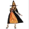 Grebrafan Witch Costume for Women Halloween Dresses Gothic (X-Large, Orange) view 3